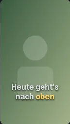 Hochkant-Short mit Captions